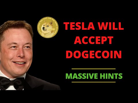 ⚠️URGENT⚠️ DOGECOIN WILL DEFINITELY BE ACCEPTED BY TESLA | ELON MUSK DROPS HUGE HINTS