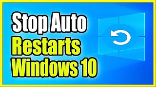 how to stop automatic restarts on windows 10 pc (3 easy methods)