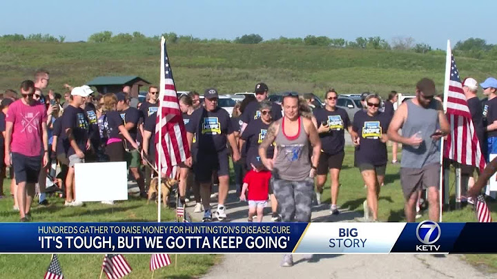 Hundreds gather to raise money for Huntington's Disease cure