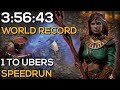1 TO UBERS IN UNDER 4 HOURS - WORLD'S FASTEST LEVEL 1 TO UBERS SORCERESS SPEEDRUN EVER - 3:56:43 IGT