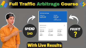 I Tested AdSense Traffic Arbitrage 2026 | Setup, Cost & Results (Case Study)