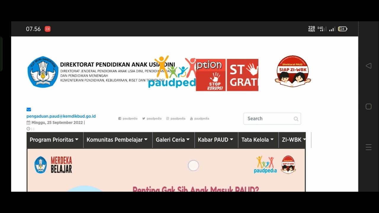 UPLOAD LEMBAR PBD PERENCANAAN BERBASIS DATA PAUD YouTube