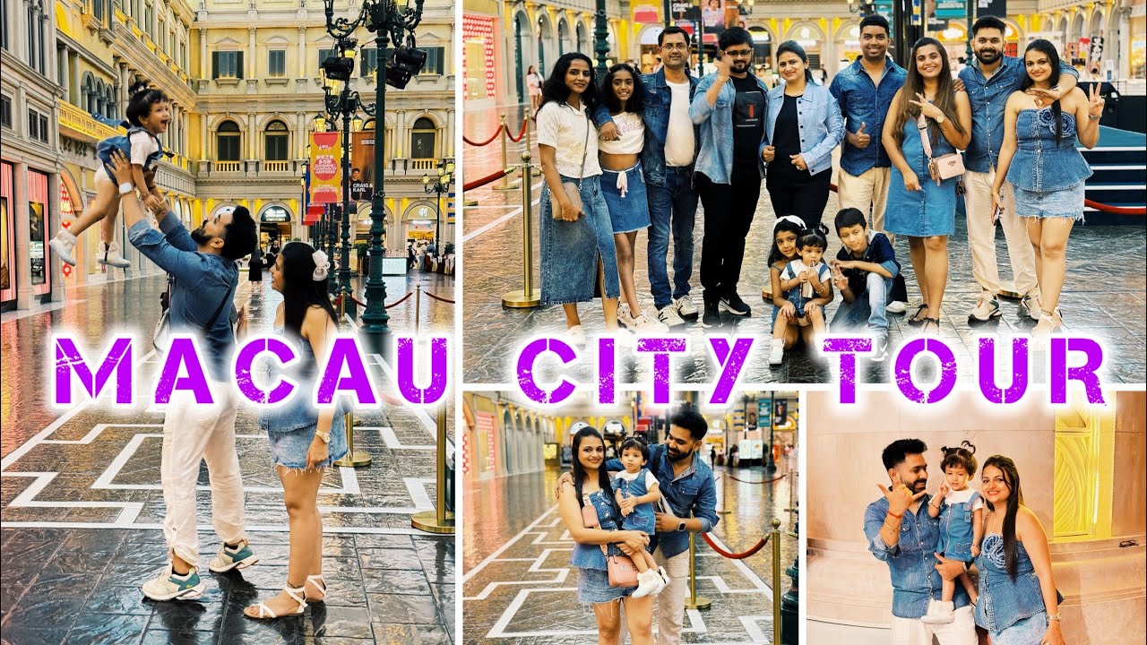 Macau City Tour 😍 | ABUUNI | Delhi-Hongkong-Macau | Travel Vlog