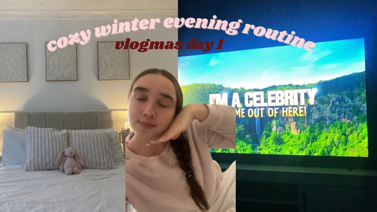 COZY WINTER EVENING ROUTINE!! *Vlogmas day 1* - YouTube