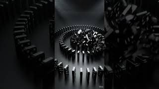 AI VS CGI   Physics Comparison - Domino's