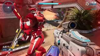 Getting a 25 kill streak in split gate