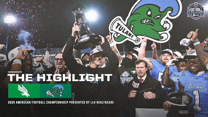 2025 American Football Championship Cinematic Recap: Tulane vs North Texas