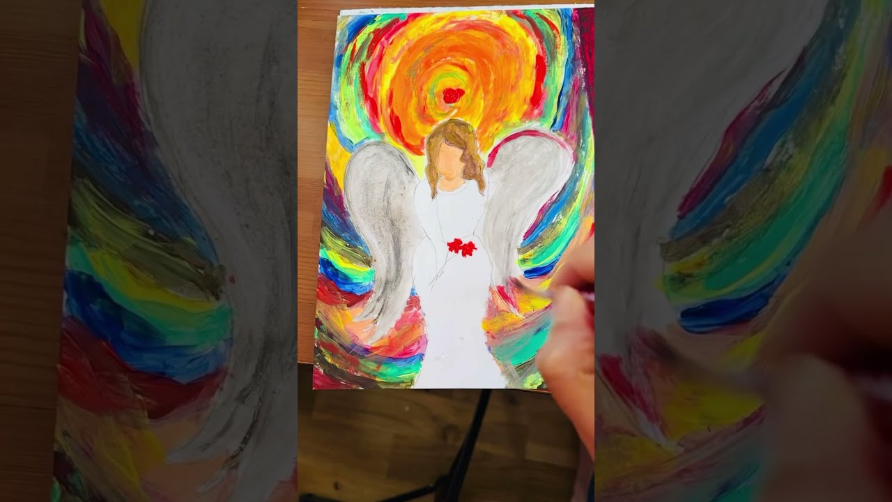 Invisible Angels A Painter S Childhood Reflection Art Artist Trending Highlights Follow