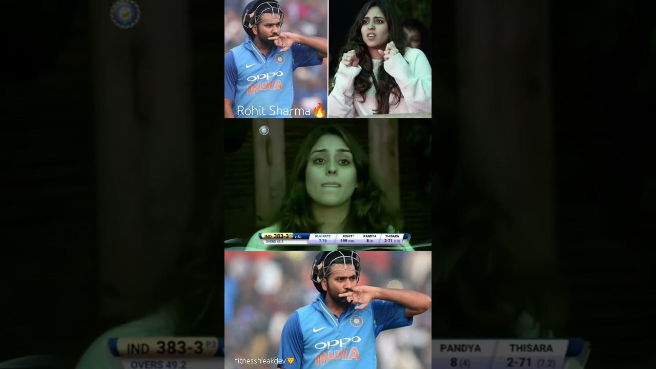 Rohit Sharma Double Century 💪🏻 II RO-HIT SHARMA🔥 