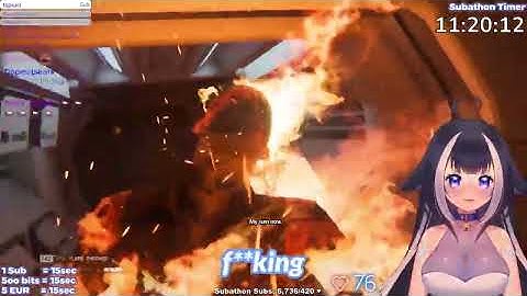 Lily played Alien Isolation... She died a lot.