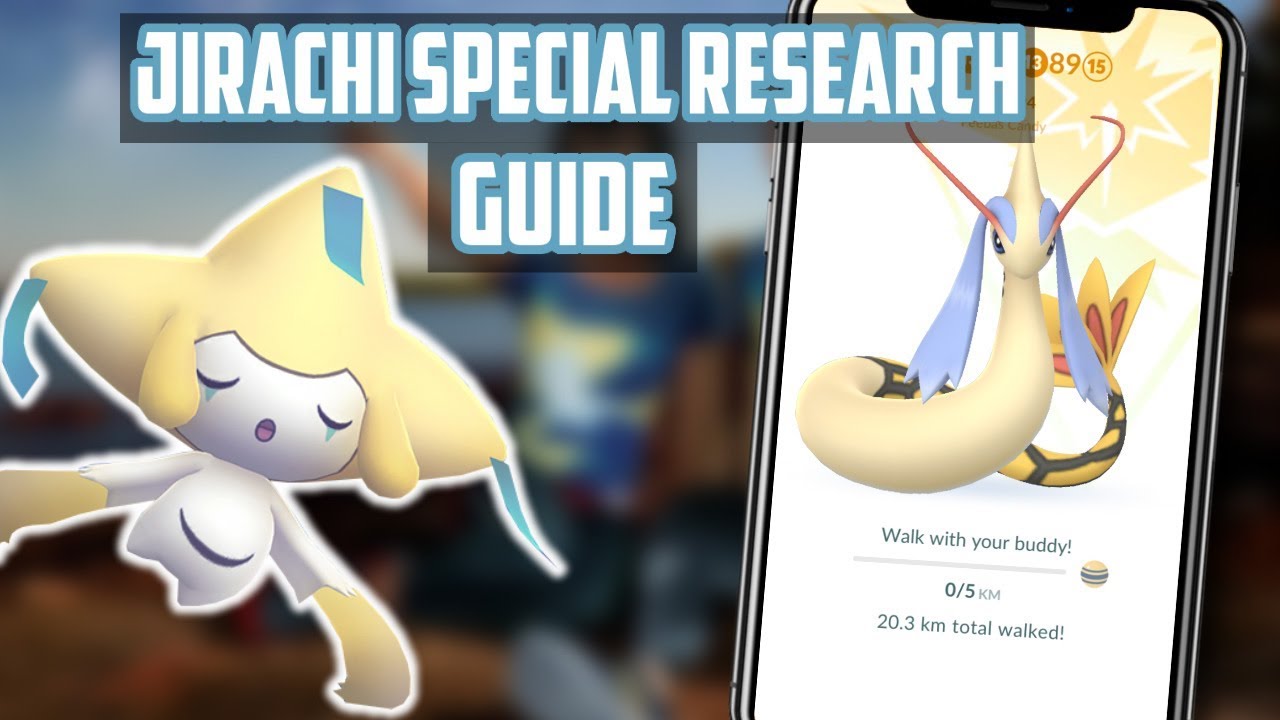 How To Get Jirachi In 'Pokmon GO': 'A Thousand Year Slumber' Quest Steps