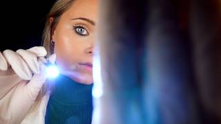 ASMR | Relaxed soft spoken GENERAL CHECKUP (eyes, ears, throat, scalp, skin, stethoscope...) screenshot 1