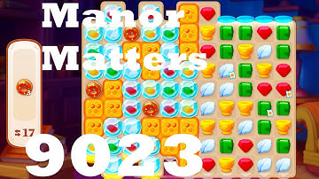 Manor Matters 9023 HD Gameplay Walkthrough | 3 match puzzle game Android | IOS | GameGo Game