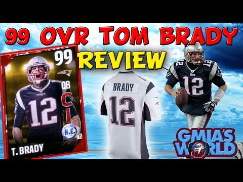 MADDEN 18 COVER ATHLETE TOM BRADY IS GOAT! (99 MADDEN 18 COVER TOM BRADY REVIEW) | MUT 17