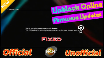 Unblock Online PS3 Firmware Updates In HEN Official/Unofficial Tutorial#ps3