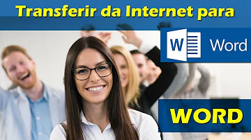 Como faço para copiar e colar uma imagem da Internet no Word?