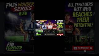 Who Becomes The BEST? 3 FM26 Wonderkids Full Career Simulation" Episode 2