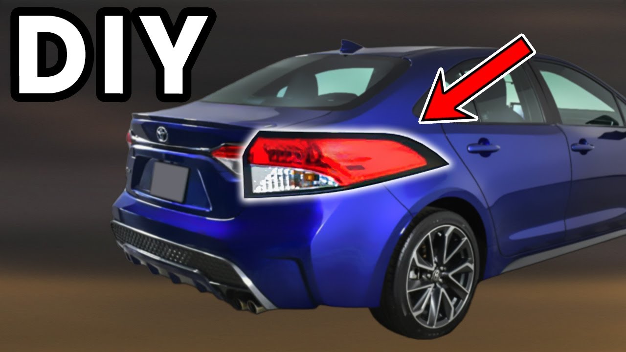 Замена задних фонарей на Toyota Corolla 2020-2025 своими руками | Как заменить задние фонари на T...