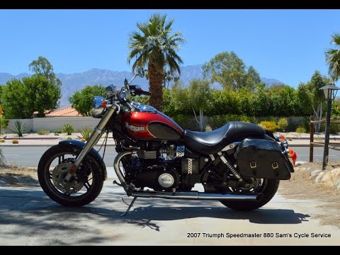 2007 triumph speedmaster for sale