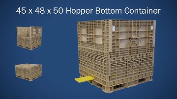 Ropak Hopper Bottom 45 x 48 x 50