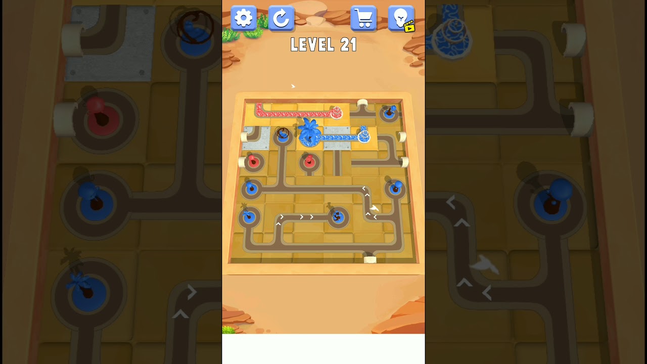 Water Connect Puzzle / Level 21