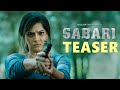 Sabari movie official teaser  varalaxmi sarathkumar  anil katz  2023 latest telugu movie trailers