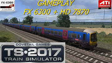 Train Simulator 2017 - HD 7870 + FX 6300 - Gameplay Class 365 EMU