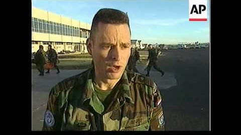 ERITREA: ARRIVAL OF UN PEACEKEEPING FORCE