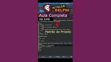 POO | Padrões de Projeto Sigleton e Factory no Delphi  #delphiiniciantes #dicasdelphi