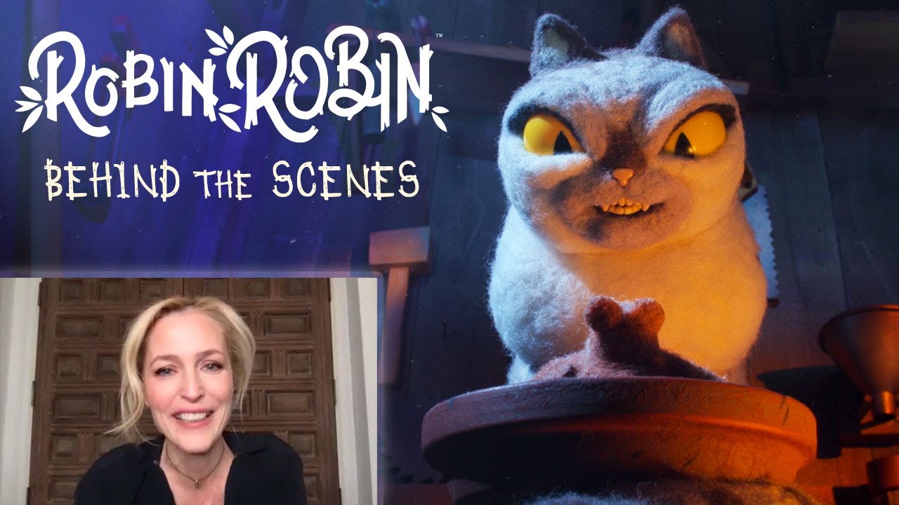 ⁣Making the Purrfect Villain ? with Gillian Anderson | Robin Robin | Behind the Scenes