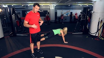 UA Performance Training Tip - Pushup Shoulder Tap