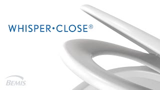 Whisper•Close® Toilet Seat with Slow-Close Feature