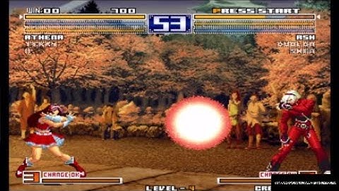 King of fighters 2003 arcade playthrough (athena,terry,k´)