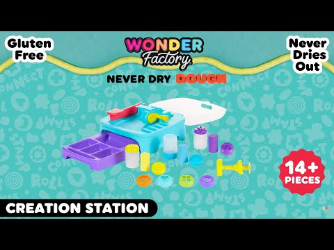 Never Dry Dough | Creation Station | Wonder Factory
