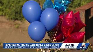 Family mourns one of 4 victims who died after crash into Mill Creek