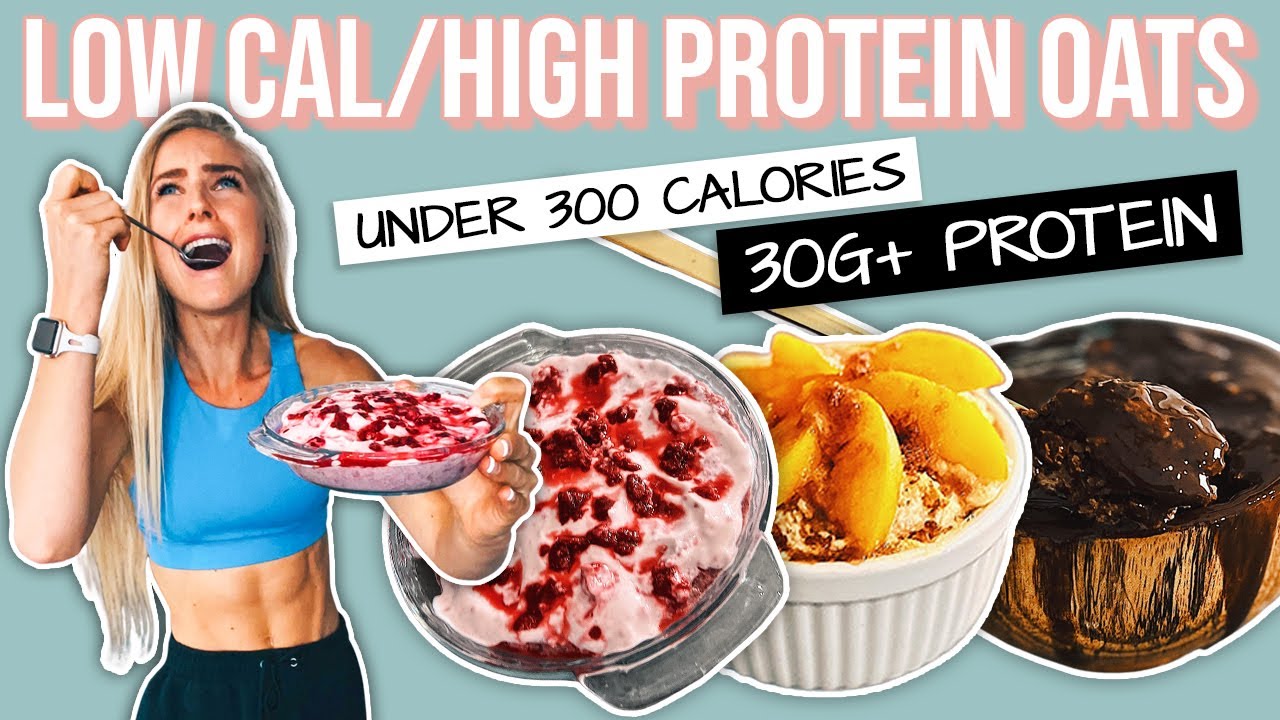 Low Cal / High Protein Oats - CAKE FOR BREAKFAST *weight loss*