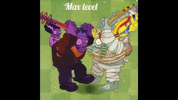 PVZ 2 MAX LEVEL Mummy Gargantuar VS Halloween Gargantuar #shorts