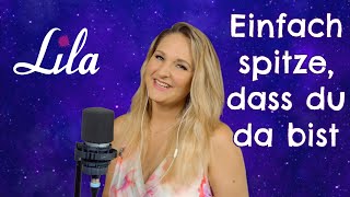 Einfach spitze, dass du da bist - Christliches Kinderlied / Kindergottesdienst-Lied - Lila Cover