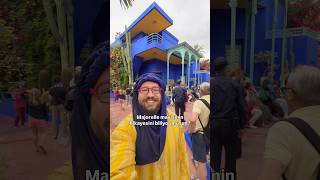 Majorelle Mavisi’nin hikayesi biliyor musun? #fas #marakeş #jardinmajorelle #gezi #öneri