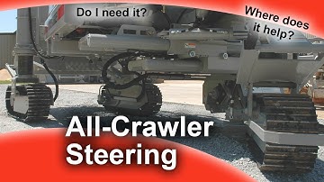 Smarter Slipping: All-Crawler Steering