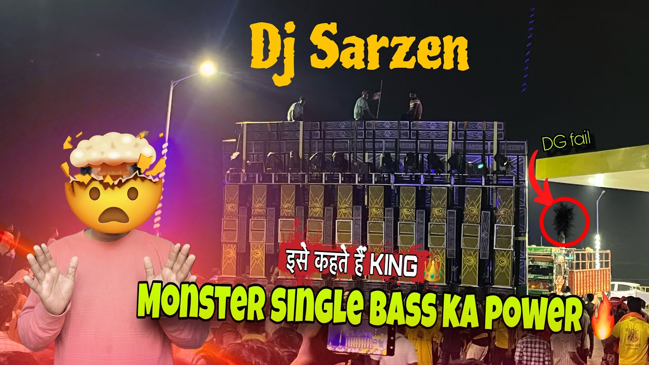 Dj sarzan 1st sound testing 🤯 || Moto mela 😍❤️ #mottomela #djsarzen 