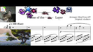 The Celestial Caverns OST | Mirage - Shulkern (Piano Sheet cover)
