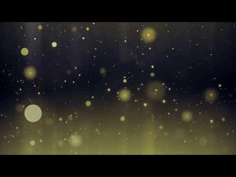 Background Particles Gold Bokeh Glitter Awards Dust Abstract Background Loop