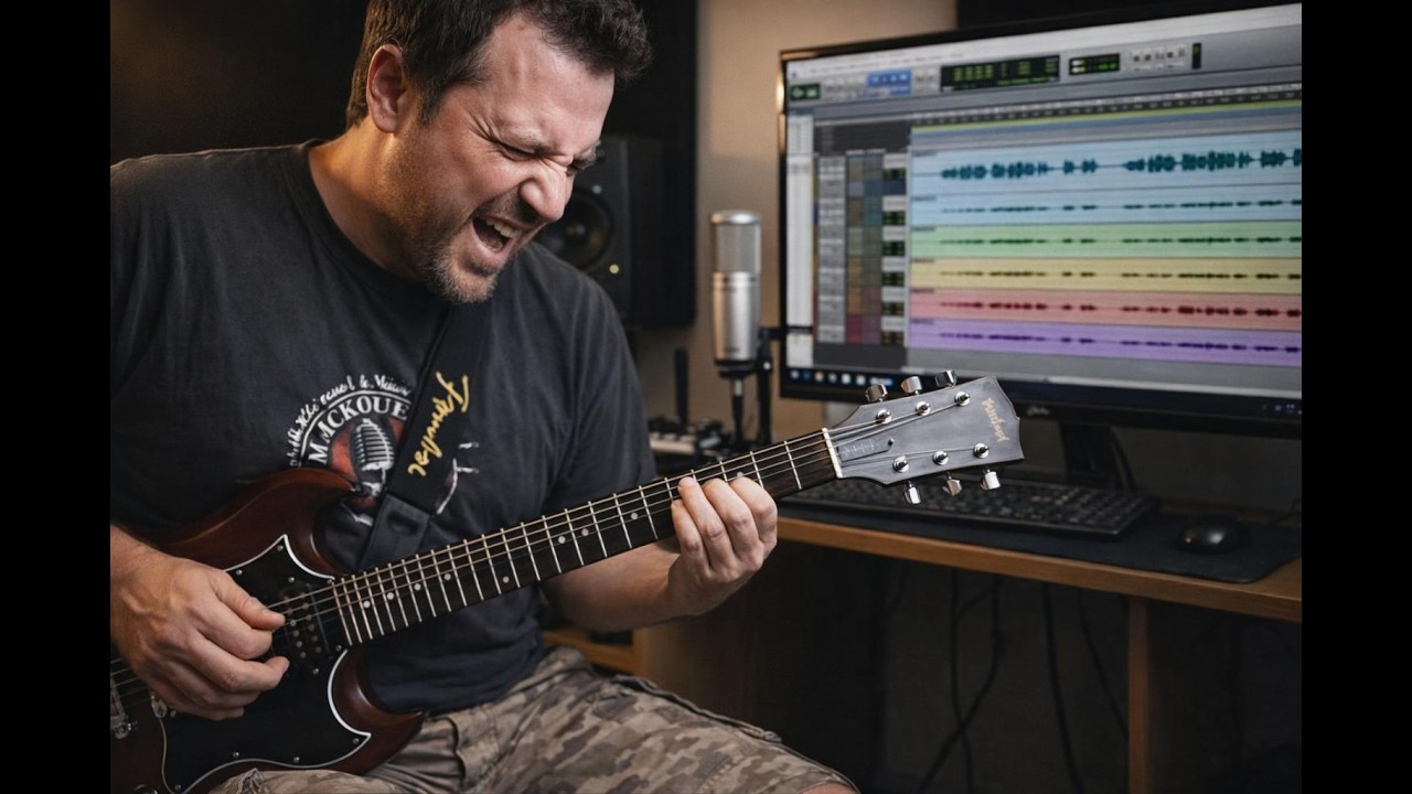 DISRUPT “Full Shred” | Crust Punk Guitar Cover HD