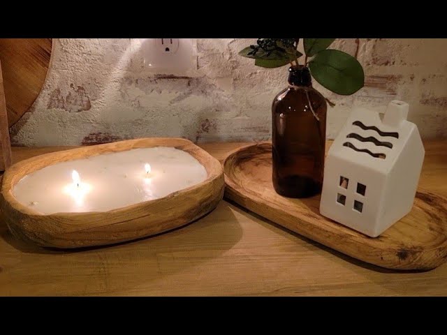 How to Make a Dough Bowl Candle - 2 Bees in a Pod