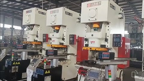 JH21 Series C-frame Fixed Bolster Press