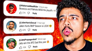 Reacting to YOUR 2026 NFL Hot Takes