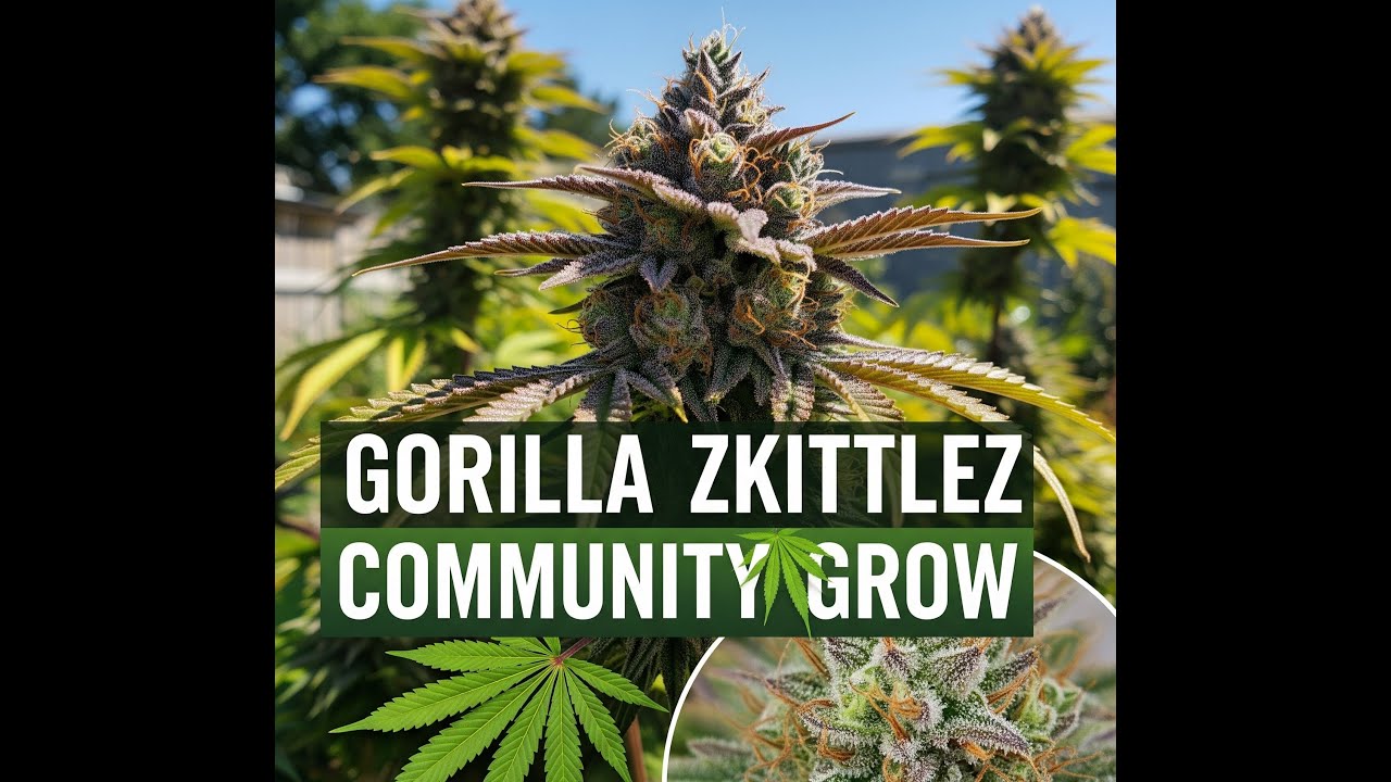 Community Grow Gorilla Zkittlez endlich gehts los !!
