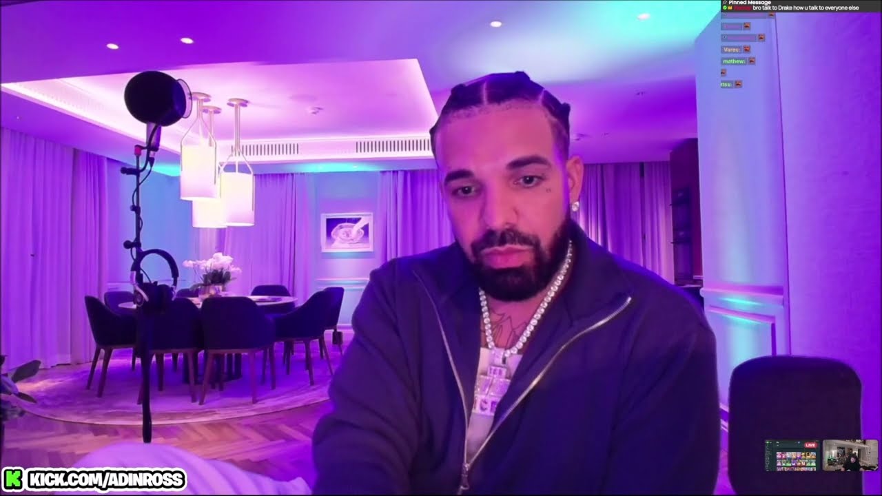 Trainwreckstv asks Drake an important question!  Drake's answer is good! lmao!