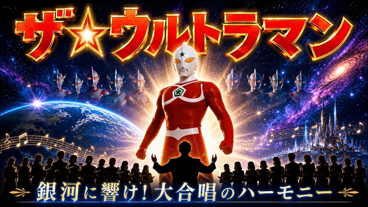 ザ・ウルトラマン|壮大な合唱と演奏でお届け